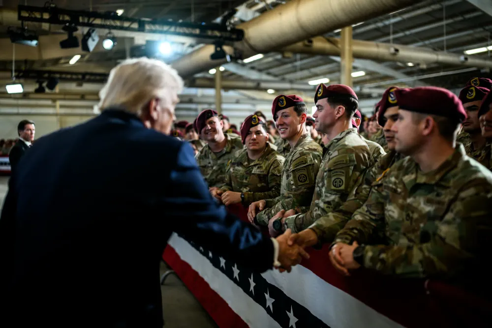 Trump Weighs Iran Strike Decision as Largest US Military Force Since 2003 Assembles in the Persian Gulf